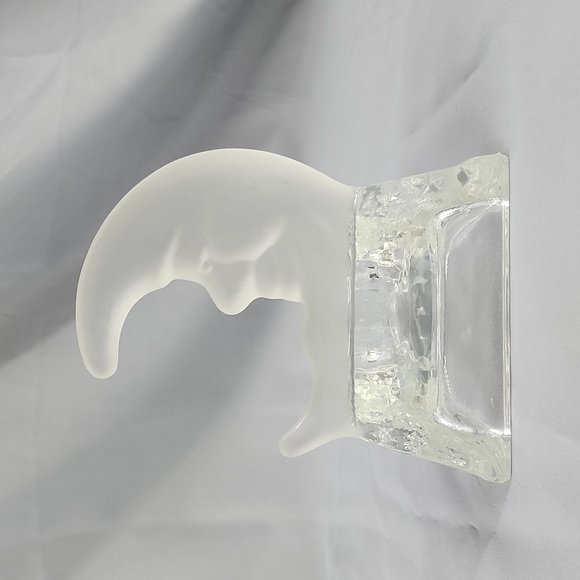 Half Moon Glass Candle Holder - Picture 8 of 11